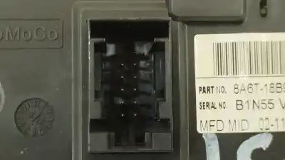 Second-hand car spare part multifunction display for ford fiesta (cb1) ambiente oem iam references 8a6t18b955bl  