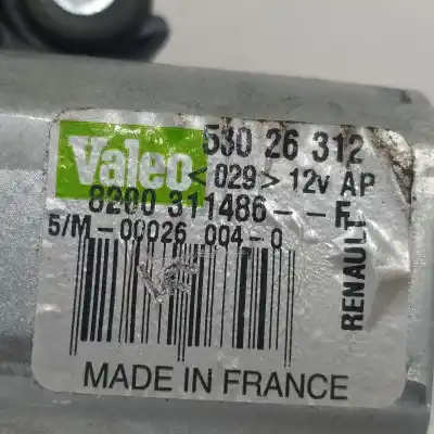 Second-hand car spare part rear windshield wiper motor for renault grand modus dynamique oem iam references 8200311486  