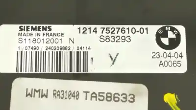 Second-hand car spare part ecu engine control for bmw mini (r50,r53) one oem iam references 7542730 12147527610 s118012001