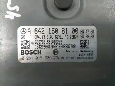 İkinci el araba yedek parçası ecu motor kontrol cihazi için mercedes-benz clase r (w251) r 350 cdi 4-matic (251.022) oem iam referansları a6421508100  0281015939