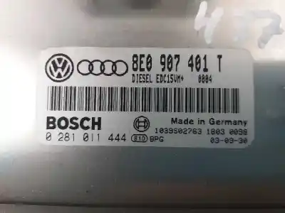 Автозапчасти б/у блок управления двигателем за skoda superb (3u4) classic ссылки oem iam 8e0907401t  0281011444
