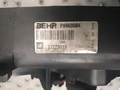 Second-hand car spare part radiator cooling fan for opel insignia berlina cosmo oem iam references 13223019 p8210173220 p8660004
