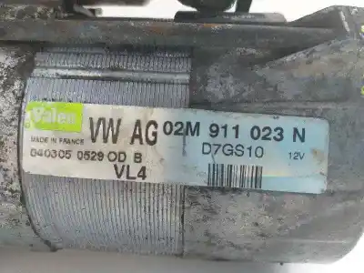 Автозапчастина б/у двигун запускається для audi a3 (8p) 2.0 tdi ambiente (dpf) (125kw) посилання на oem iam 02m911023n  