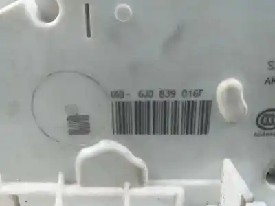 Автозапчастина б/у замок заднього правого дверя для seat ibiza (6p1) style connect посилання на oem iam 6j0839016f  