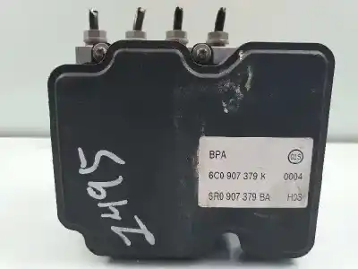 Автозапчастина б/у абс для seat ibiza (6p1) style connect посилання на oem iam 6c0614517k 0265956084 6c0907379k