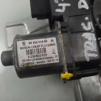 Second-hand car spare part rear right window regulator for peugeot 208 allure oem iam references 9816402280 0130822970 9816401480