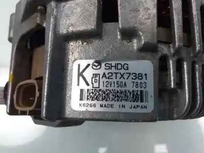 Автозапчастина б/у генератор для mazda cx-5 center-line 2wd посилання на oem iam a2tx7381  