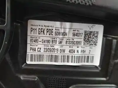 Автозапчастина б/у регулятор переднього правого скла для hyundai i30 cw (pd) go посилання на oem iam 82480g4180  82460g4010