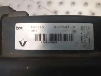 İkinci el araba yedek parçası elektro fan için renault scenic iii grand dynamique oem iam referansları 214810898r m155547d fs2045