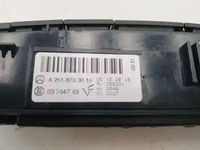 Pezzo di ricambio per auto di seconda mano avvertimento per mercedes-benz clase r (w251) r 350 cdi 4-matic (251.022) riferimenti oem iam a2518703010  