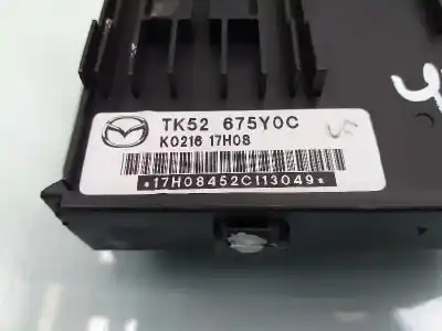 Second-hand car spare part electronic module for mazda cx-5 center-line 2wd oem iam references tk52675y0c 17h08452c113049 k021617h08