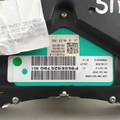 Автозапчастина б/у панель інструментів для peugeot 307 break/sw (s2) sw pack + посилання на oem iam 9655925780  