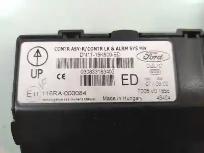 Автозапчастина б/у електронний модуль для ford fiesta (ccn) trend посилання на oem iam dn1t15k600ed  