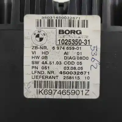 Peça sobressalente para automóvel em segunda mão quadrante por bmw serie 3 berlina (e90) 320d referências oem iam 6974659 1025350 ik697465901z