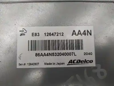 Автозапчасти б/у блок управления двигателем за opel meriva b design edition ссылки oem iam 12647212 86aa4n532040007l 12642927