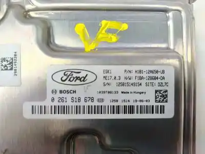 Second-hand car spare part ecu engine control for ford fiesta (ce1) cool&connect oem iam references h1b112a650ub f1ba12b684da 0261s18678