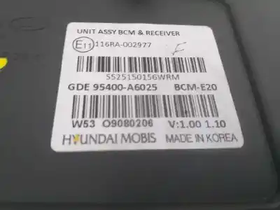 Second-hand car spare part electronic module for hyundai i30 (gd) tecno oem iam references 95400a6025  