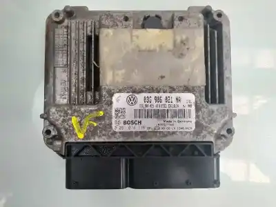 Second-hand car spare part ecu engine control for volkswagen jetta (1k2) highline oem iam references 03g906021na
