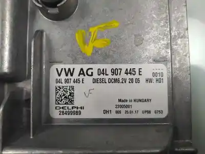 Second-hand car spare part ecu engine control for seat leon (5f1) style visio edition oem iam references 04l907445e  28499989
