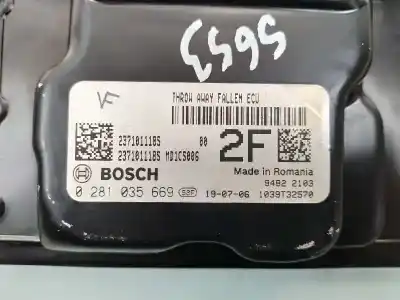Second-hand car spare part ecu engine control for dacia duster ii prestige oem iam references 237101118s  0281035669