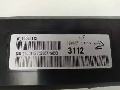 Second-hand car spare part electronic module for chevrolet malibu ltz oem iam references 13583112  383112852087habq