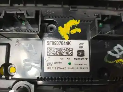 Автозапчастина б/у клімат-контроль для seat leon (5f1) reference посилання на oem iam 5f0907044k  