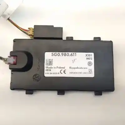 Автозапчастина б/у електронний модуль для volkswagen golf vii lim. r посилання на oem iam 5g0980611