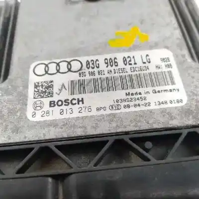 Second-hand car spare part ecu engine control for audi a3 (8p) 2.0 tdi ambition oem iam references 03g906021lg  0281013276