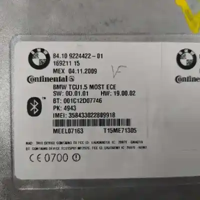 Second-hand car spare part electronic module for bmw serie x6 (e71) 3.0 3.5d oem iam references 84109224422  16921115