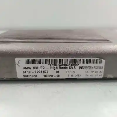 Second-hand car spare part electronic module for bmw serie x6 (e71) 3.0 3.5d oem iam references 84109224674  9b451038
