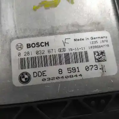 Second-hand car spare part ecu engine control for bmw serie x1 (f48) sdrive18d xline oem iam references 859107301  0281032671