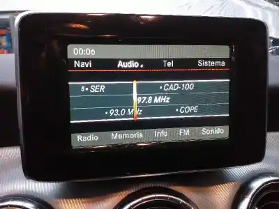 Pezzo di ricambio per auto di seconda mano display multifunzione per mercedes-benz clase cla (w117) cla 220 cdi (117.303) riferimenti oem iam a2469001206 a1729023903 a2469016002