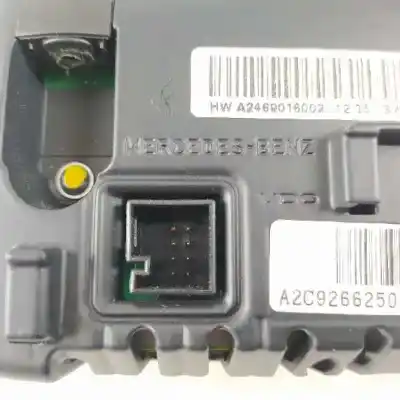 Pezzo di ricambio per auto di seconda mano display multifunzione per mercedes-benz clase cla (w117) cla 220 cdi (117.303) riferimenti oem iam a2469001206 a1729023903 a2469016002