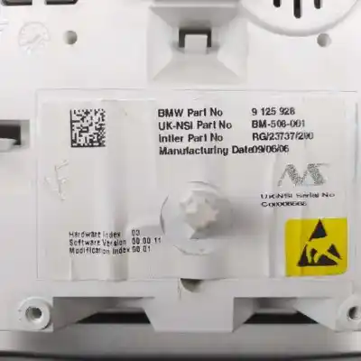 Peça sobressalente para automóvel em segunda mão quadrante por bmw mini (r56) cooper referências oem iam 9125928 rg23737200 bm508001