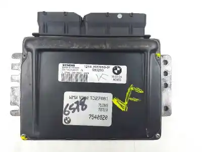 Second-hand car spare part ecu engine control for mini mini (r50,r53) cooper s oem iam references 12147527610