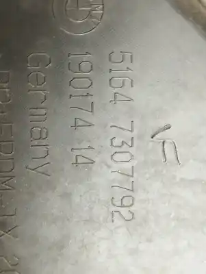 Second-hand car spare part front bumper grille for bmw x1 (e84) sdrive 18d oem iam references 51117303752  51647307792