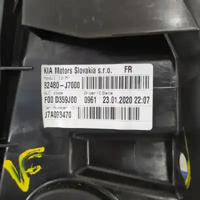 Second-hand car spare part passenger side right window regulator for kia ceed business oem iam references 82480j7000 82460j7000 9450100100