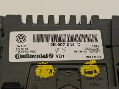 Peça sobressalente para automóvel em segunda mão comando de sofagem (chauffage / ar condicionado) por seat mii (kf1) @mii referências oem iam 12e907044d  a3c0530170001