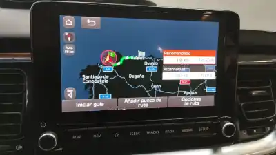 Second-hand car spare part gps navigation system for kia stonic (ybcuv) drive oem iam references 96560h8410