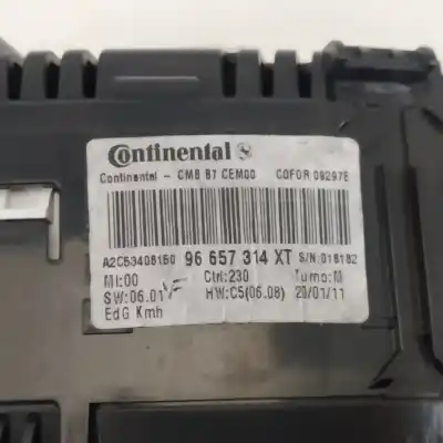 Peça sobressalente para automóvel em segunda mão quadrante por citroen c4 lim. business referências oem iam 96657314xt  a2c53408150