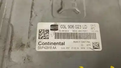 Second-hand car spare part ecu engine control for seat toledo (kg3) reference oem iam references 03l906023ld  