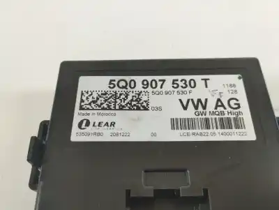 Second-hand car spare part electronic module for audi a3 (8v) ambiente oem iam references 5q0907530t  5q0907530f