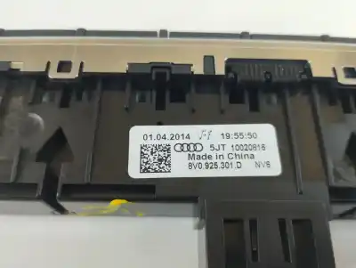 Second-hand car spare part multifunction switch for audi a3 (8v) ambiente oem iam references 8v0925301d  