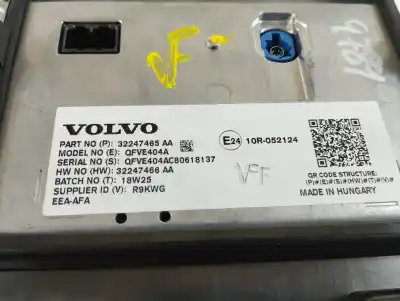 Second-hand car spare part multifunction display for volvo xc60 kinetic 2wd oem iam references 32247465  