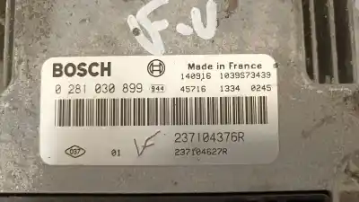 Second-hand car spare part ecu engine control for renault kangoo profesional oem iam references 237104376r  0281030899