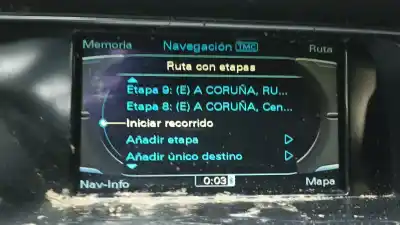 Автозапчасти б/у многофункциональный дисплей за audi a5 cabriolet (8f7) 3.0 tdi quattro ссылки oem iam 4f0919604  