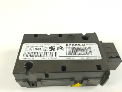 Second-hand car spare part electronic module for citroen c4 lim. feel oem iam references 9807299980  