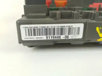 Second-hand car spare part fuse box unit for bmw x1 (e84) sdrive 18d oem iam references 9119446 61149119446 17925000004a