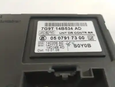Pezzo di ricambio per auto di seconda mano modulo comfort per ford s-max (ca1) limited edition riferimenti oem iam 7g9t14b534ad  0507917300