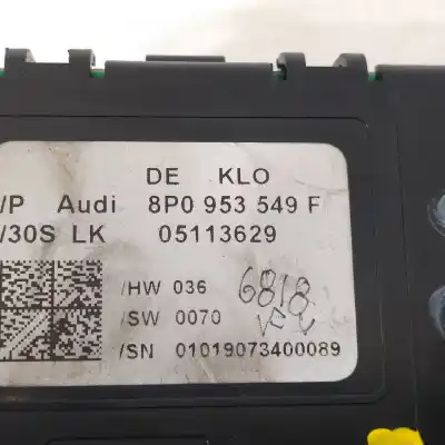 Gebrauchtes Autoersatzteil elektronisches modul zum audi a3 (8p) 1.9 tdi oem-iam-referenzen 8p0953549f  